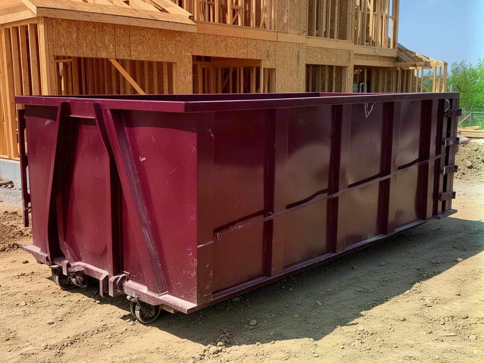 Roll-off dumpster from Schott's Carrollton Dumpster Rental in Carrollton, TX